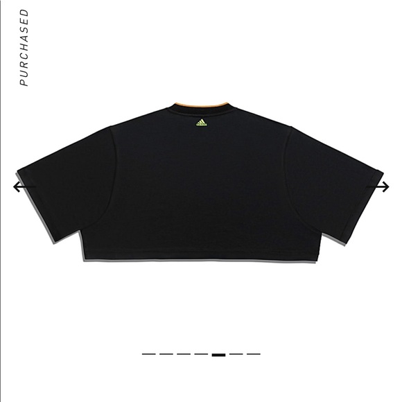 ‼️SOLD‼️ ADIDAS X IVY PARK 3 Stripes Crop Tee - Picture 5 of 5